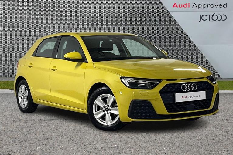 Used 2022 Audi A1 Sportback Technik 30 TFSI 110 PS 6-speed 5 Door Python Yellow at JCT600