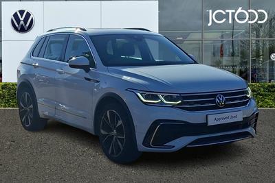 2023 VOLKSWAGEN Tiguan 1.5 TSI R-Line SUV 5dr Petrol DSG Euro 6 (s/s) (150 ps) at JCT600