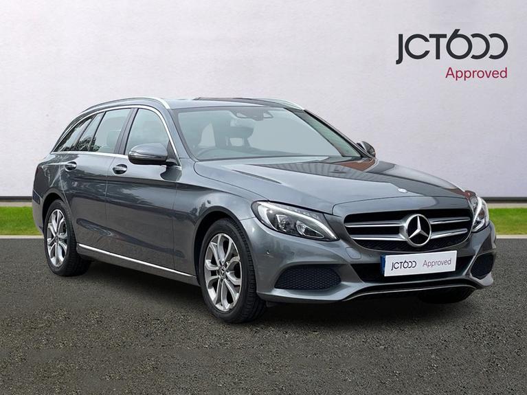 Used 2017 MERCEDES-BENZ C Class 2.1 C220d Sport Estate 5dr Diesel G-Tronic+ Euro 6 (s/s) (170 ps) Grey at JCT600