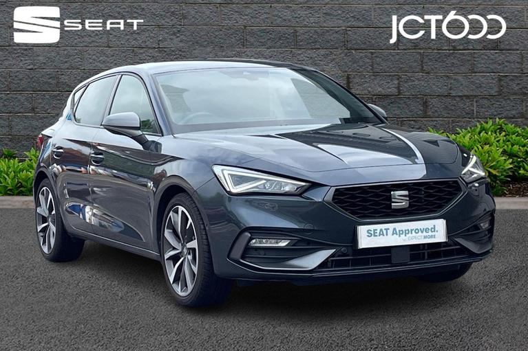 Used 2024 SEAT Leon 1.5 TSI EVO FR Sport Hatchback 5dr Petrol Manual Euro 6 (s/s) (150 ps) Grey at JCT600