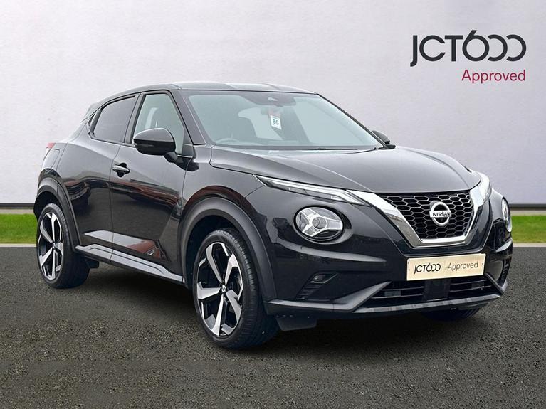 Used 2022 NISSAN Juke 1.0 DIG-T Tekna SUV 5dr Petrol DCT Auto Euro 6 (s/s) (114 ps) Black at JCT600