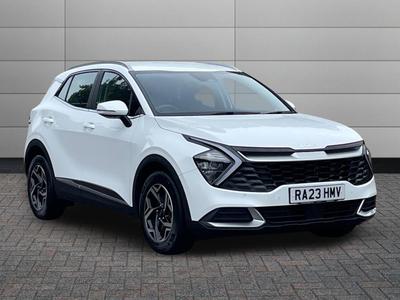 Used 2023 Kia Sportage 1.6 T-GDi ISG 2 Fusion White at Kia Motors UK