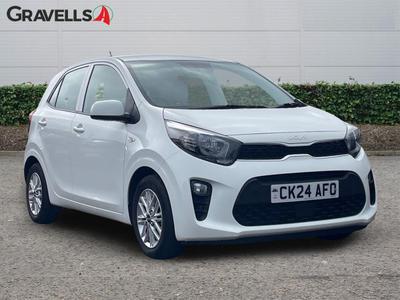 Used 2024 Kia PICANTO 1.0 DPi 2 Hatchback 5dr Petrol Manual Euro 6 (s/s) (66 bhp) White at Gravells