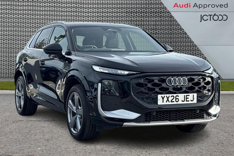 Used 2026 Audi Q3 1.5 TFSI S line SUV 5dr Petrol S Tronic Euro 6 (s/s) (150 ps) Black at JCT600