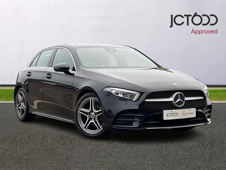 Used 2018 Mercedes-Benz A Class 1.5 A180d AMG Line Hatchback 5dr Diesel 7G-DCT Euro 6 (s/s) (116 ps) Black at JCT600