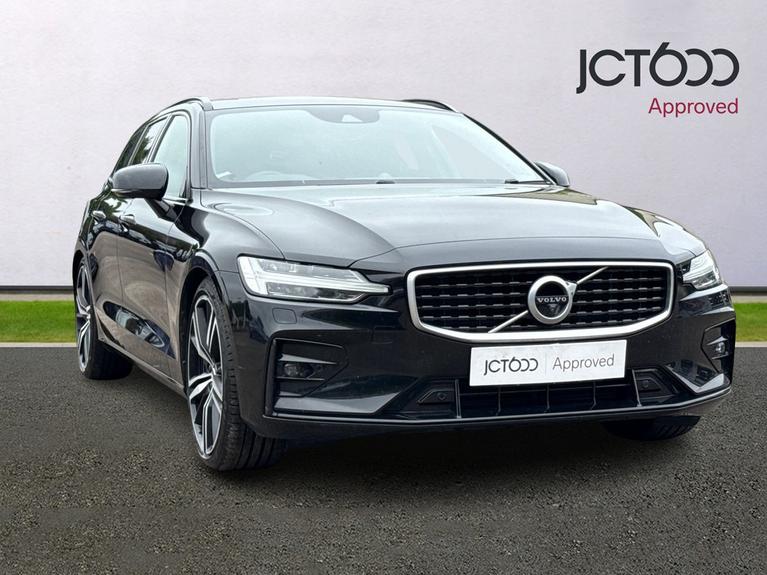 Used 2019 Volvo V60 2.0 D4 R-Design Pro Estate 5dr Diesel Auto Euro 6 (s/s) (190 ps) Black at JCT600