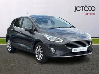 2018 FORD Fiesta 1.0T EcoBoost Titanium Hatchback 5dr Petrol Manual Euro 6 (s/s) (125 ps) at JCT600