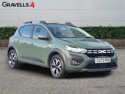 Used 2023 Dacia SANDERO STEPWAY 1.0 TCe Journey Hatchback 5dr Petrol Manual Euro 6 (s/s) (90 ps) Dusty Grey at Gravells