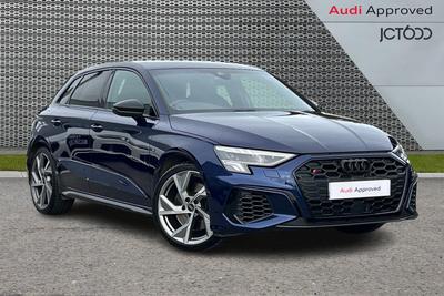 2024 Audi S3 2.0 TFSI Black Edition Sportback 5dr Petrol S Tronic quattro Euro 6 (s/s) (310 ps) at JCT600