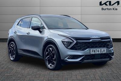 Used 2024 Kia Sportage 1.6 T-GDi 48V GT-LINE Lunar Silver at Kia Motors UK
