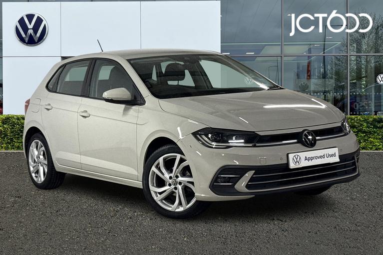 Used 2023 Volkswagen Polo Style 1.0 TSI 95PS 5-speed Manual 5 Door Ascot Grey at JCT600