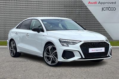 2023 AUDI A3 1.5 TFSI 35 Black Edition Saloon 4dr Petrol S Tronic Euro 6 (s/s) (150 ps) at JCT600