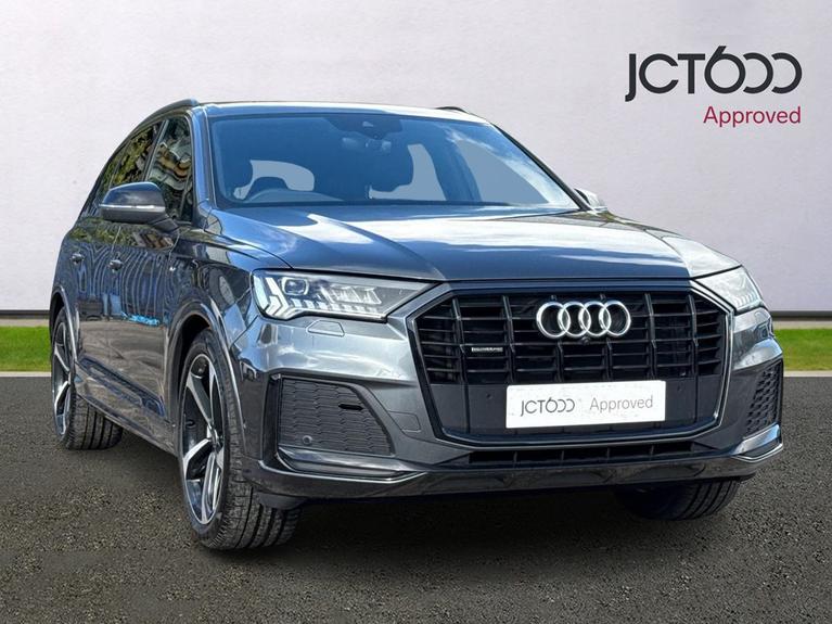Used 2023 Audi Q7 50 TDI Quattro Black Edition 5dr Tiptronic Grey at JCT600