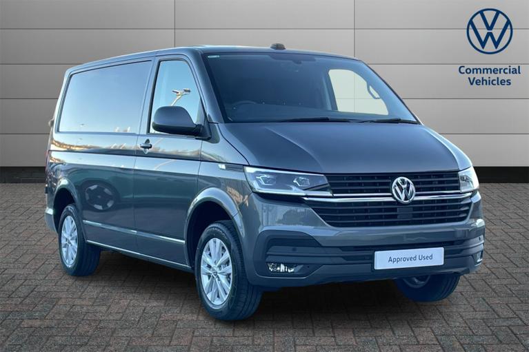 Used 2024 VOLKSWAGEN Transporter T28 Highline Manual SWB Euro 6 110ps *REAR CAMERA*HEATED SEATS*SAT NAV* Indium Grey at JCT600