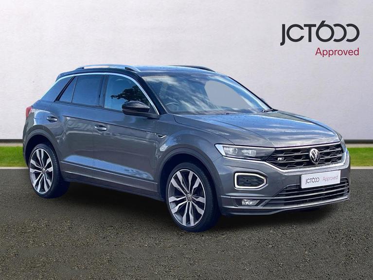 Used 2021 VOLKSWAGEN T-Roc 1.5 TSI GPF EVO R-Line SUV 5dr Petrol Manual Euro 6 (s/s) (150 ps) Grey at JCT600