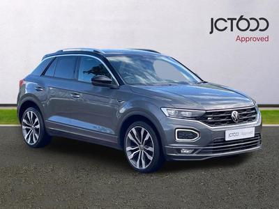2021 VOLKSWAGEN T-Roc 1.5 TSI GPF EVO R-Line SUV 5dr Petrol Manual Euro 6 (s/s) (150 ps) at JCT600