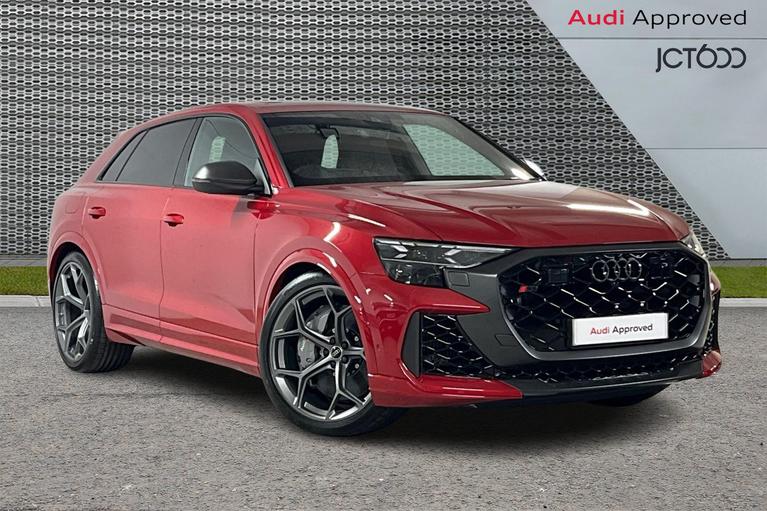 Used 2026 AUDI Rsq8 4.0 TFSI V8 Performance Carbon Vorsprung SUV 5dr Petrol Tiptronic quattro Euro 6 (s/s) (640 ps) Red at JCT600