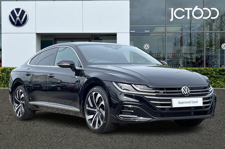 Used 2023 VOLKSWAGEN Arteon R-Line 1.4 TSI eHybrid 218PS 6-speed DSG Deep black pearl at JCT600