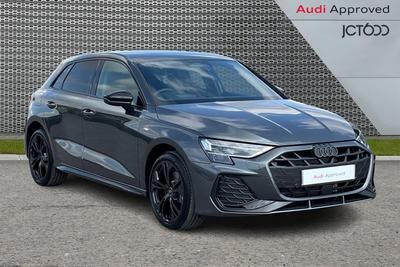 2026 Audi A3 1.5 TFSIe Black Edition Sportback 5dr Petrol Plug-in Hybrid S Tronic Euro 6 (s/s) 17.9kWh (204 ps) at JCT600