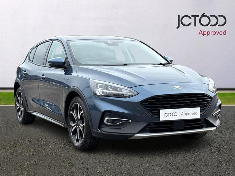 Used 2022 FORD Focus 1.0T EcoBoost MHEV Active X Edition Hatchback 5dr Petrol Manual Euro 6 (s/s) (155 ps) Blue at JCT600