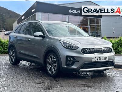 Used 2021 Kia NIRO 1.6 GDi 3 SUV 5dr Petrol Hybrid DCT Euro 6 (s/s) (139 bhp) STEEL GREY at Gravells