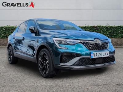 Used 2024 Renault Arkana 1.6 E-TECH esprit Alpine SUV 5dr Petrol Hybrid Auto Euro 6 (s/s) (145 ps) Blue at Gravells