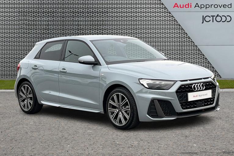 Used 2024 AUDI A1 1.0 TFSI 30 S line Sportback 5dr Petrol Manual Euro 6 (s/s) (116 ps) Grey at JCT600