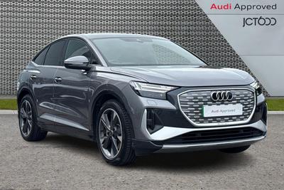 2023 AUDI Q4 e-tron Sportback (S) S line 50 e-tron quattro 22000 kW (Technology Pack) at JCT600