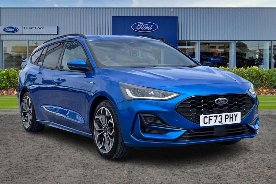 Ford FOCUS 2023 - Desert Island Blue | £26,500 | Castleford | TrustFord