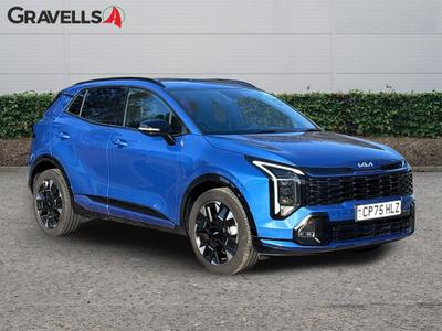 Used 2026 Kia SPORTAGE 1.6 h T-GDi GT-Line SUV 5dr Petrol Hybrid Auto Euro 6 (s/s) (235 bhp) Blue at Gravells