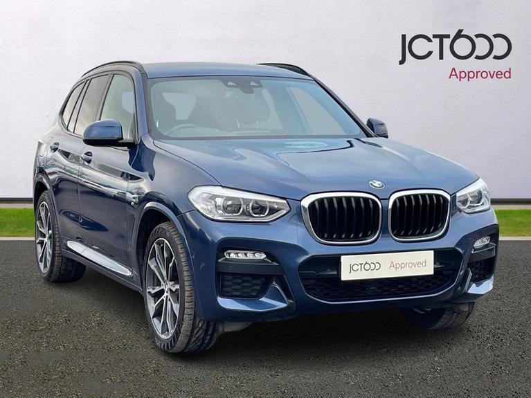 Used 2018 BMW X3 xDrive20d M Sport 5dr Step Auto [Plus Pack] Blue at JCT600