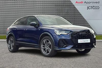 2021 AUDI Q3 2.0 TFSI 40 Black Edition Sportback 5dr Petrol S Tronic quattro Euro 6 (s/s) (190 ps) at JCT600