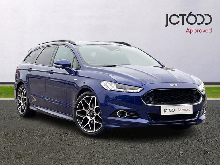 Used 2018 FORD Mondeo 2.0 TDCi ST-Line Estate 5dr Diesel Powershift Euro 6 (s/s) (180 ps) Blue at JCT600