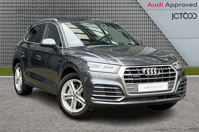 Used 2020 Audi Q5 2.0 TFSIe 50 S line SUV 5dr Petrol Plug-in Hybrid S Tronic quattro Euro 6 (s/s) 14.1kWh (299 ps) Grey at JCT600