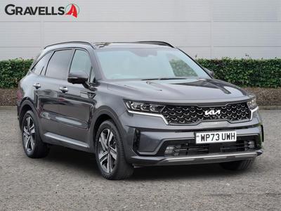 Used 2024 Kia SORENTO 1.6 h T-GDi Edition SUV 5dr Petrol Hybrid Auto AWD Euro 6 (s/s) (226 bhp) Grey at Gravells