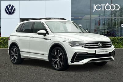 2023 VOLKSWAGEN Tiguan 1.5 TSI R-Line SUV 5dr Petrol DSG Euro 6 (s/s) (150 ps) at JCT600