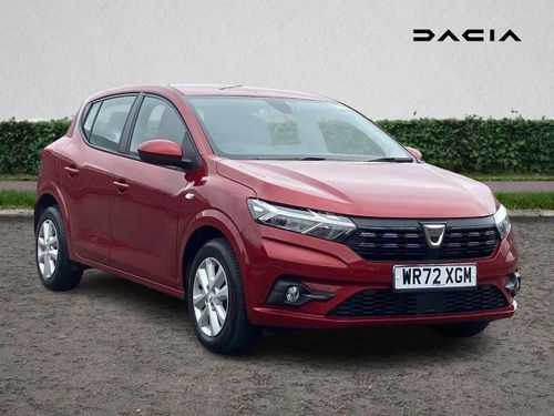 Used 2022 DACIA SANDERO 1.0 TCe Comfort 5dr CVT Red at Carco Group