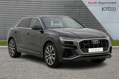 2023 AUDI Q8 3.0 TFSI V6 55 S line SUV 5dr Petrol Tiptronic quattro Euro 6 (s/s) (340 ps) at JCT600