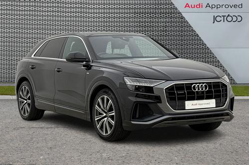 AUDI Q8 3.0 TFSI V6 55 S line SUV 5dr Petrol Tiptronic quattro Euro 6 (s/s) (340 ps)