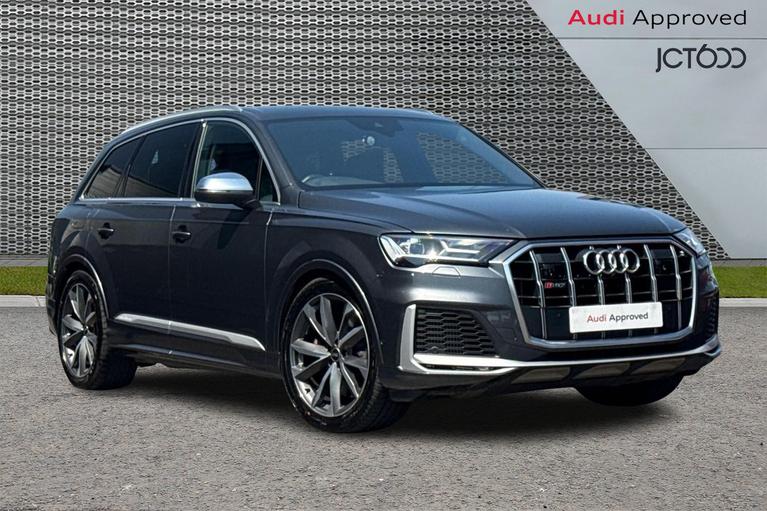 Used 2022 AUDI Sq7 4.0 TFSI V8 SUV 5dr Petrol Tiptronic quattro Euro 6 (s/s) (507 ps) Grey at JCT600