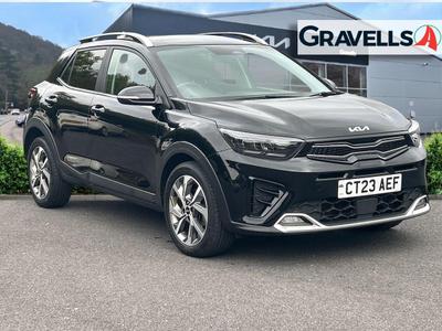 Used 2023 Kia STONIC 1.0 T-GDi GT-Line SUV 5dr Petrol DCT Euro 6 (s/s) (99 bhp) MIDNIGHT BLACK at Gravells