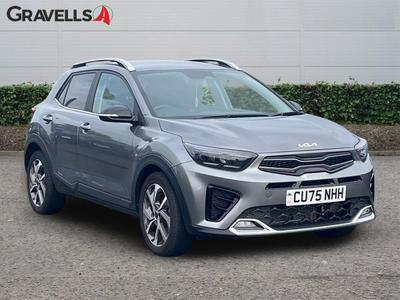 Used 2025 Kia STONIC 1.0 T-GDi GT-Line SUV 5dr Petrol Manual Euro 6 (s/s) (98 bhp) astro grey at Gravells