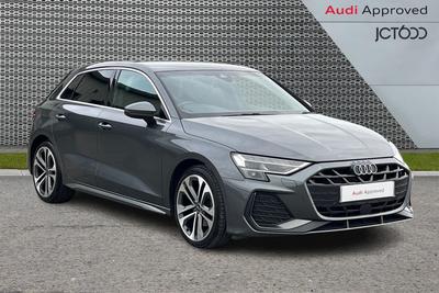 2024 AUDI A3 2.0 TDI 35 S line Sportback 5dr Diesel S Tronic Euro 6 (s/s) (150 ps) at JCT600