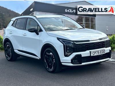 Used 2025 Kia Sportage 1.6 T-GDi DCT GT-LINE Fusion White at Kia Motors UK