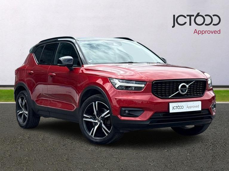 Used 2018 VOLVO Xc40 2.0 D4 First Edition SUV 5dr Diesel Auto AWD Euro 6 (s/s) (190 ps) Red at JCT600