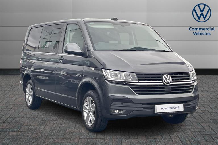 Used 2024 VOLKSWAGEN Transporter T32 Highline DSG SWB Euro 6 150ps *TOW BAR*2+1 REAR* Grey at JCT600