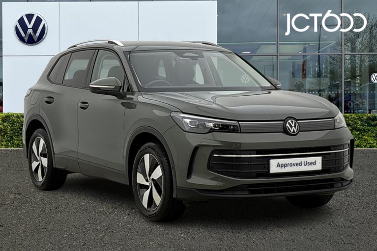 Used 2026 Volkswagen Tiguan 1.5 eTSI MHEV Match SUV 5dr Petrol Hybrid DSG Euro 6 (s/s) (150 ps) Green at JCT600