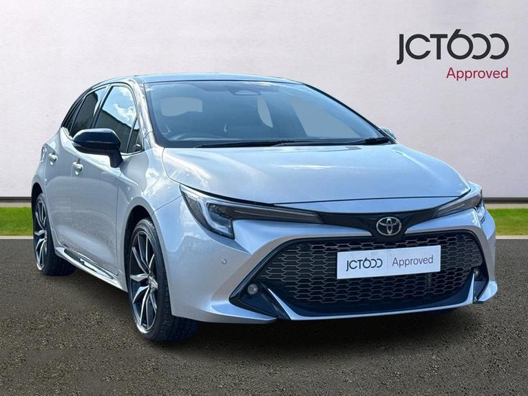 Used 2023 TOYOTA Corolla 1.8 VVT-h GR SPORT Hatchback 5dr Petrol Hybrid CVT Euro 6 (s/s) (140 ps) Silver at JCT600