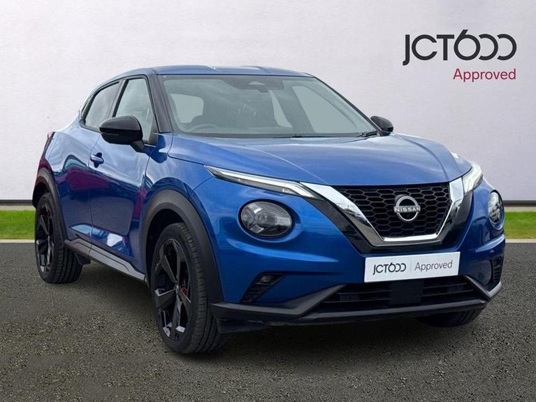 Used 2024 NISSAN Juke 1.0 DIG-T Tekna SUV 5dr Petrol DCT Auto Euro 6 (s/s) (114 ps) Blue at JCT600