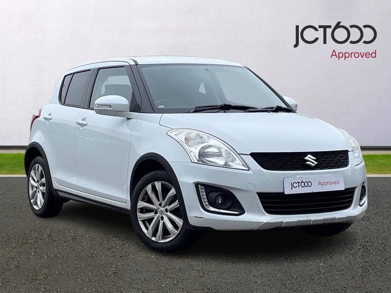 Used 2016 SUZUKI Swift 1.2 Dualjet SZ4 Hatchback 5dr Petrol Manual ALLGRIP Euro 6 (s/s) (90 ps) White at JCT600